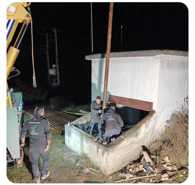 ΑΝΑΚΟΙΝΩΣΗ ΔΕΥΑΝ Για την τοποθέτηση νέου αντλητικού συστήματος υδροδότησης στην Τ.Κ. Στενημάχου